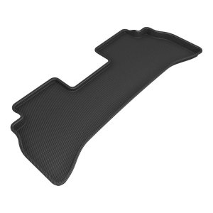 Chevrolet Trailblazer Floor Mats - Rear - 3D MAXpider - Kagu Black R2 - Black - `21-`24 Chevrolet Trailblazer Floor Mats - Rear - 3D MAXpider - Kagu Black R2 - Black - `21-`24